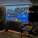 Apartament Dark Prestige New ! - Dostep 24H, Projektor , Garaz Podziemny , Klimatyzacja , Duzy Taras